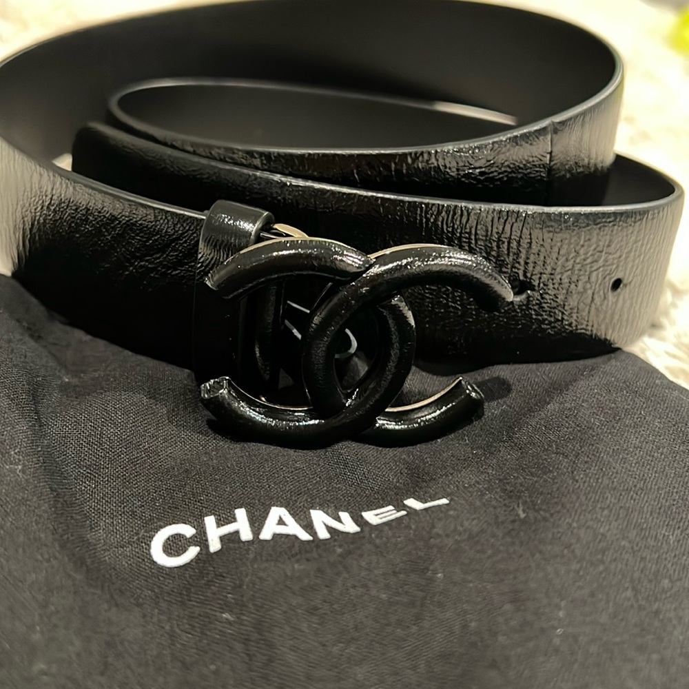 Unused Chanel CC belt